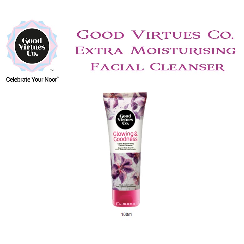 good virtues co extra moisturizing facial cleanser
