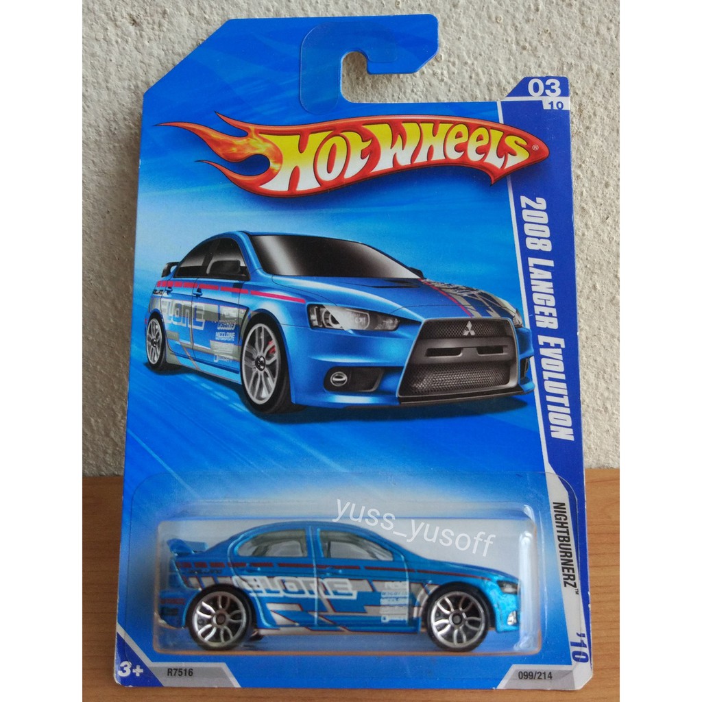 hot wheels evo 10