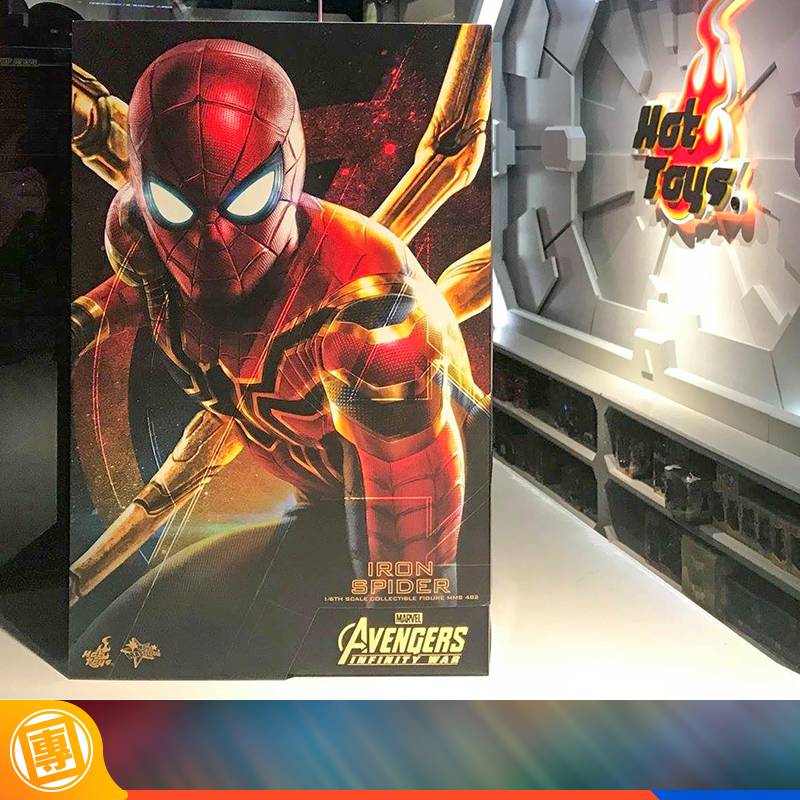 Hot Toys HT MMS482 Avengers: Infinity War - Iron Spider 1/6th scale ...