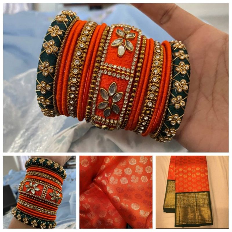 Indian jewelry/Exclusive Traditional Bangle set /Birthday Gift/wedding bangle /engagement bangle