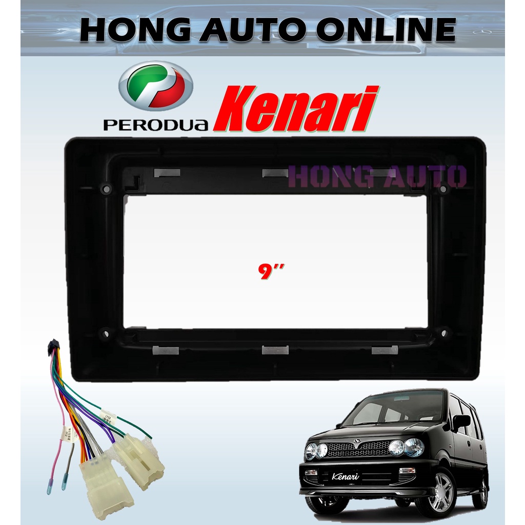 PERODUA KENARI 2000-2009 ANDROID PLAYER CASING 9