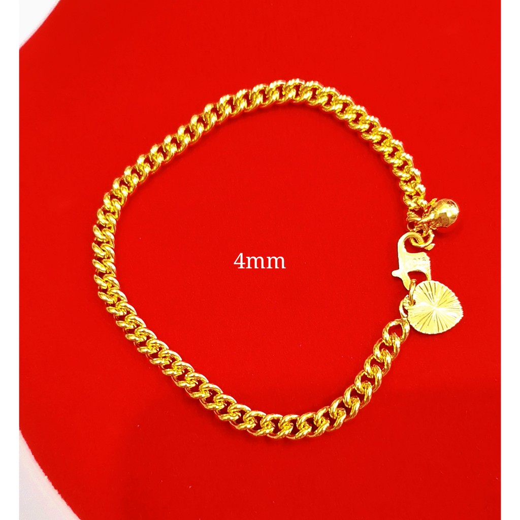 Rantai Tangan gajah EMAS BANGKOK Jewellery bracelet golden plated ...