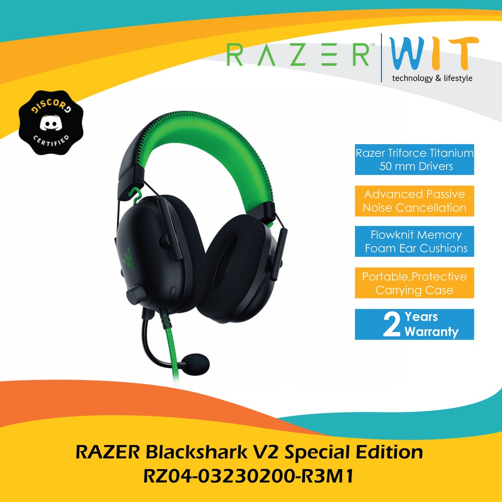 RAZER Blackshark V2 Special Edition Gaming Headset - RZ04-03230200-R3M1