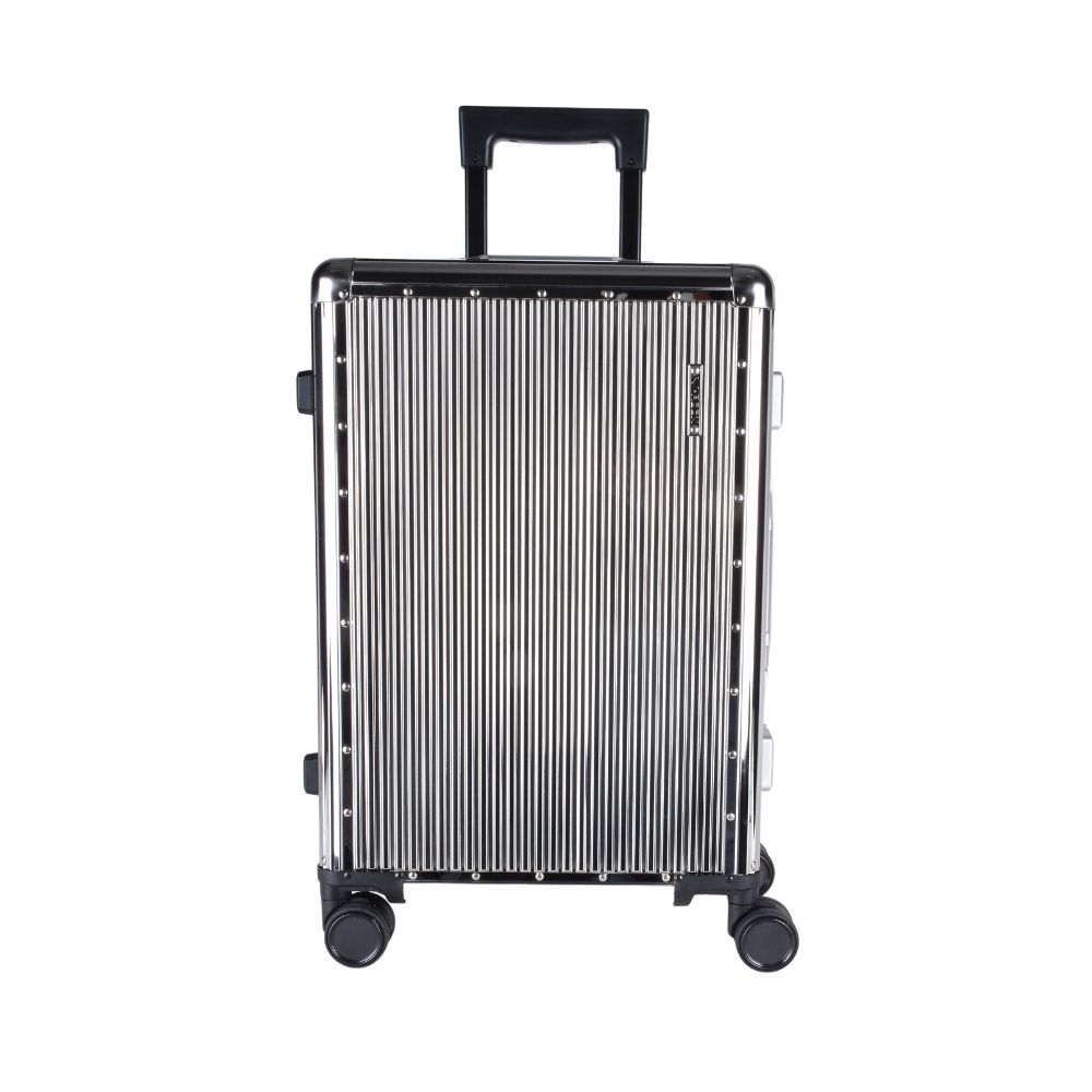 MENDOZA VROOX Aluminium 20 inch Premium Luggage Hard Metal Shine Full