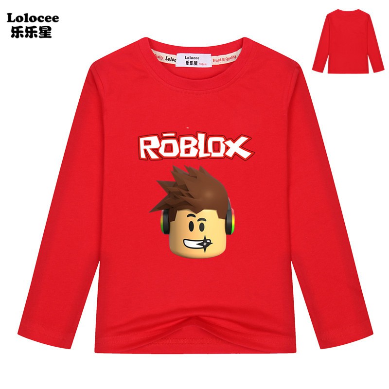 roblox fortnite minecraft autumn my world cartoon long sleeve t shirt boys girls kids coat kids tops