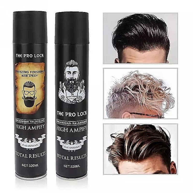 Buy Professional 2-in-1 Hair Wax Gel With Comb Long-lasting Fluffy Hair  Pomade Wax Mud Men Hair Cream Salon Styling Gel Tool ｜Other Hair Styling  -Fordeal | 2pcs Fluffy Volumizing Hair Spray Long