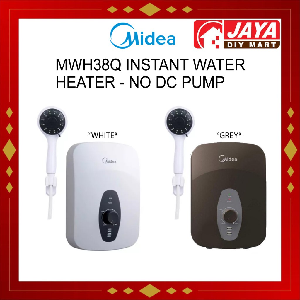 [READY STOCK] Midea MWH38Q/MWH38V INSTANT Water Heater NO DC PUMP