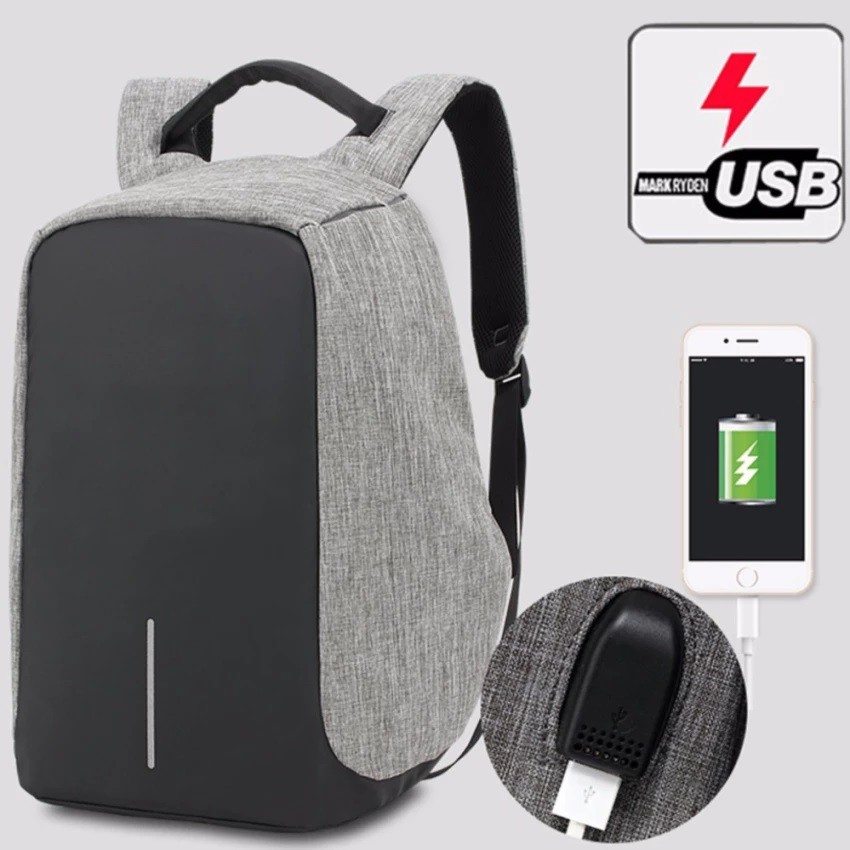 original unisex usb charging backpack