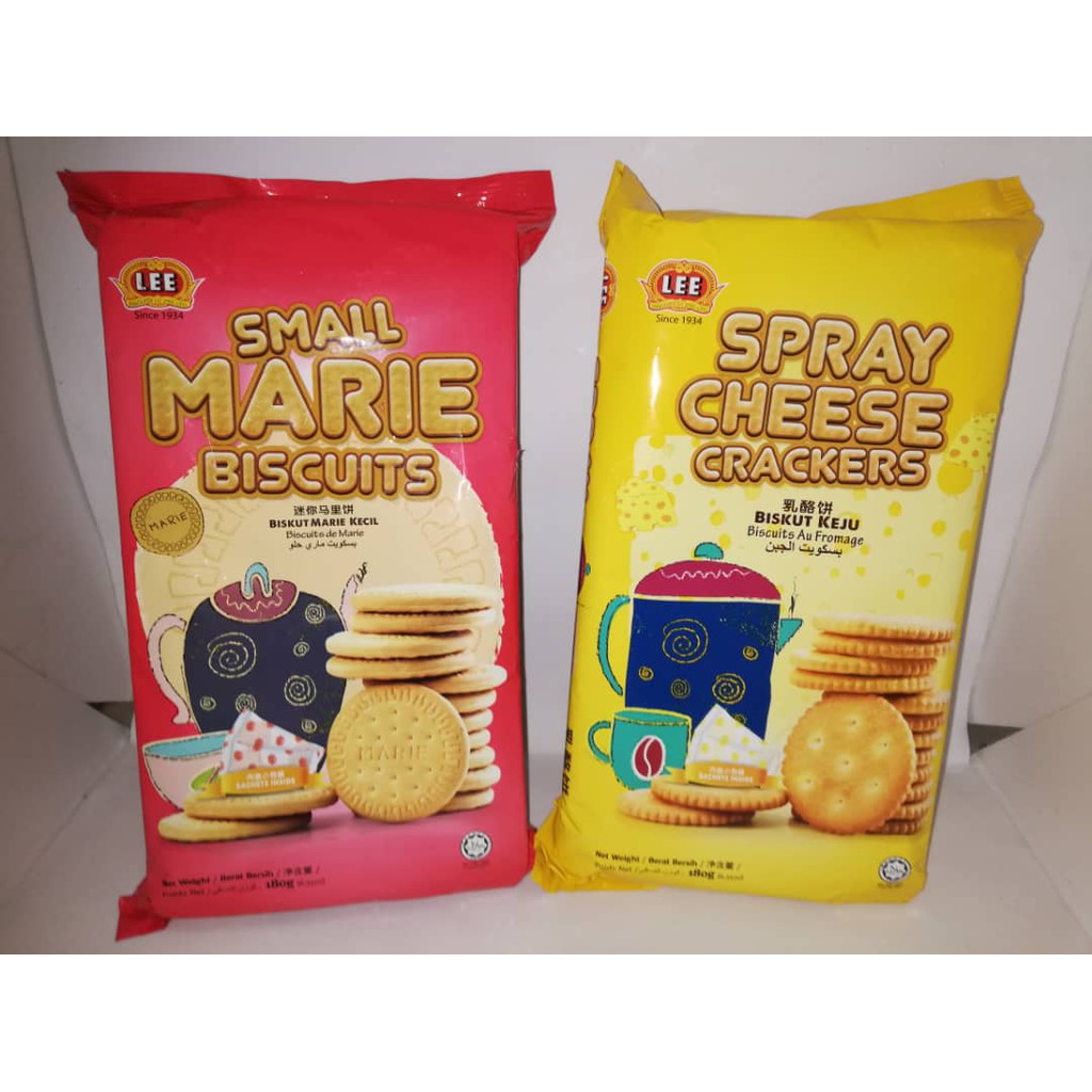 Lee Crackers (Small Marie / Spray Cheese) 180g Shopee Malaysia