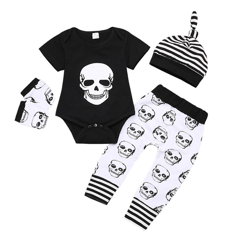 skull baby clothes