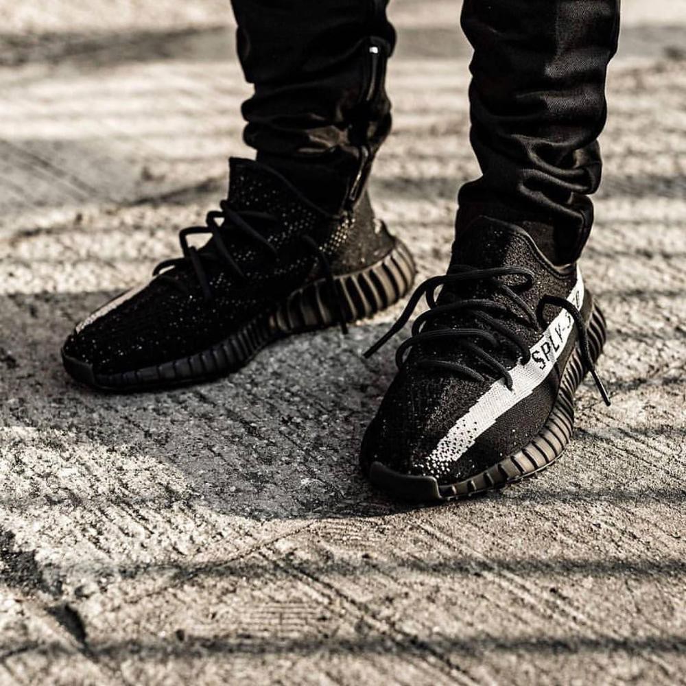 core black white yeezy