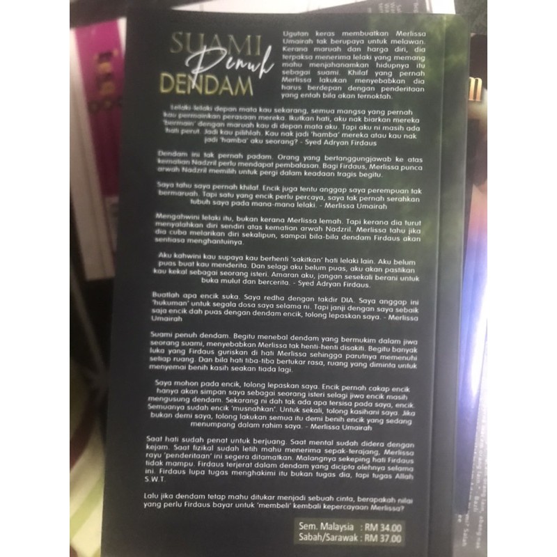 Cerpen Kahwin Kerana Dendam