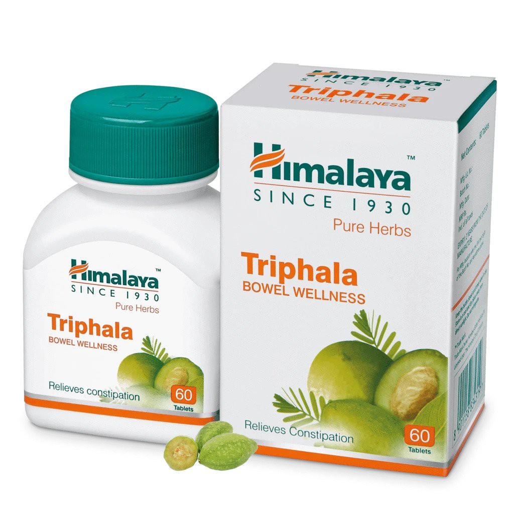 HIMALAYA Triphala Bowel Wellness 60 Tablets Capsules (Relieves