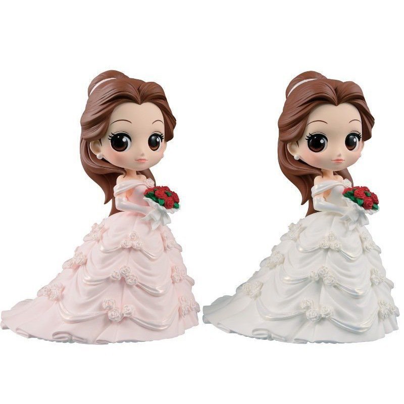 Qposket Disney Characters Belle In Wedding Dress Dreamy Style Shopee Malaysia