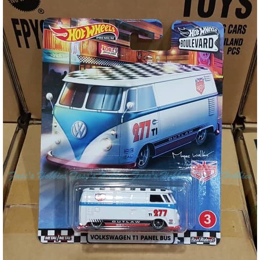 hot wheels t1 panel bus