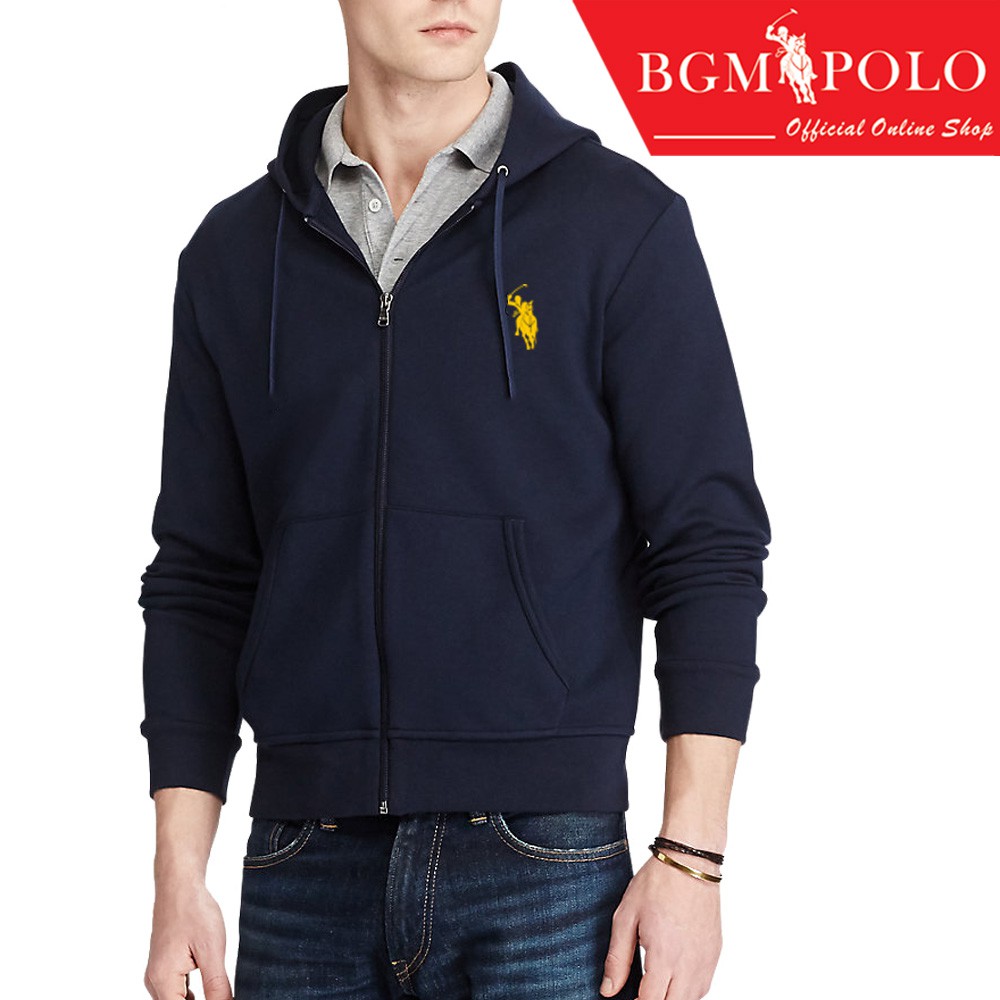 BGM POLO Men Casual with Smooth Zipper Concise Hoodie Sports - BP ...