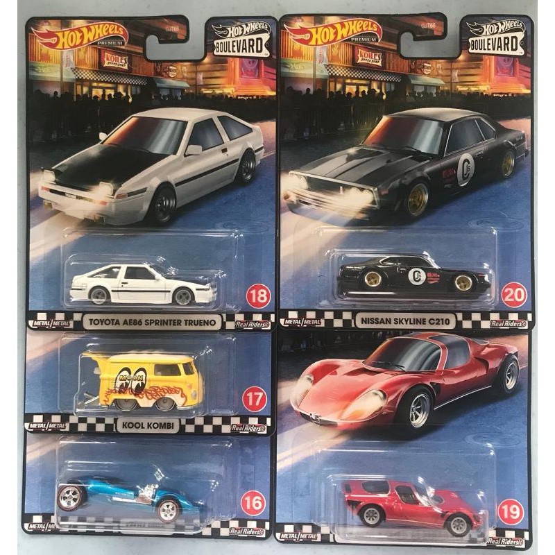HOT WHEELS BOULEVARD SET Shopee Malaysia