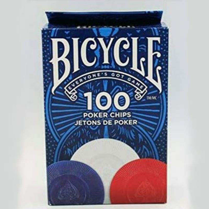Bicycle Poker Chips (100 Count with 3 Colors) Shopee Malaysia