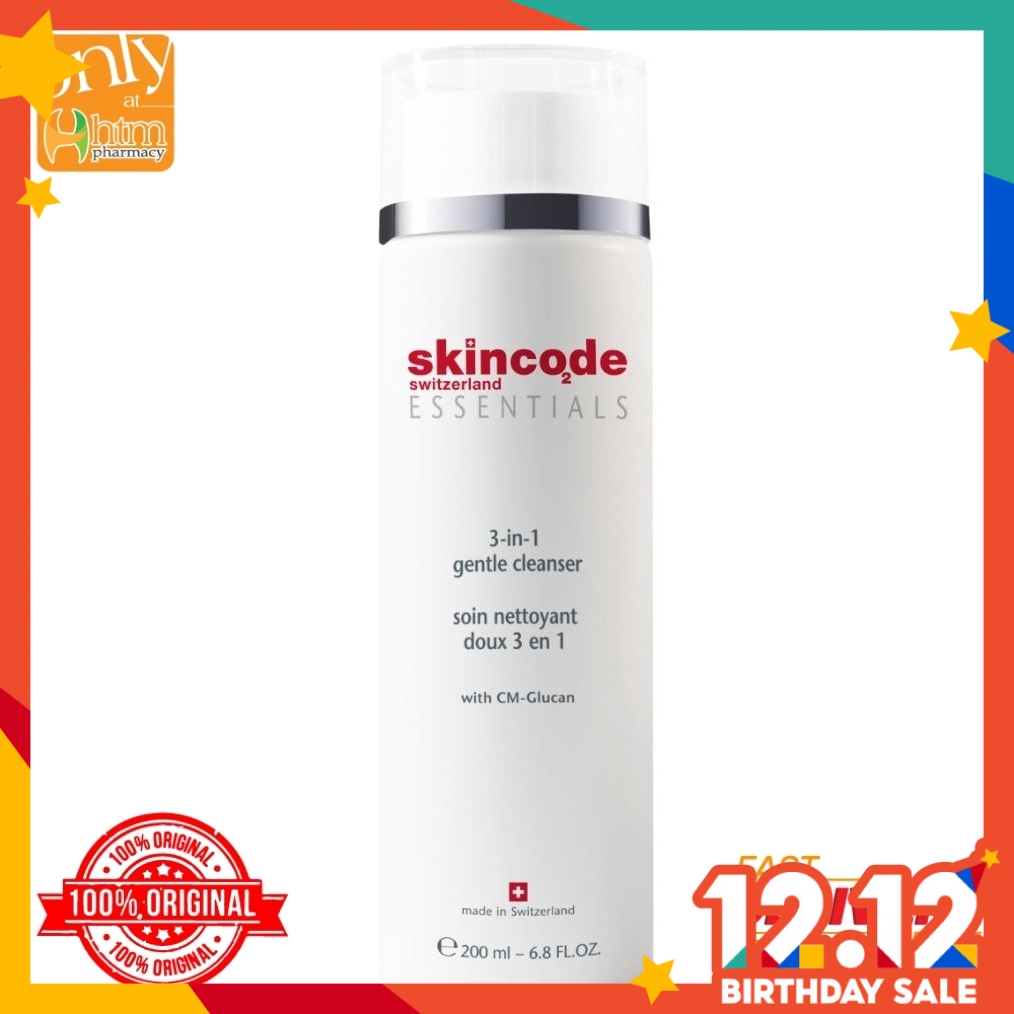 skincode 3 in 1 gentle cleanser