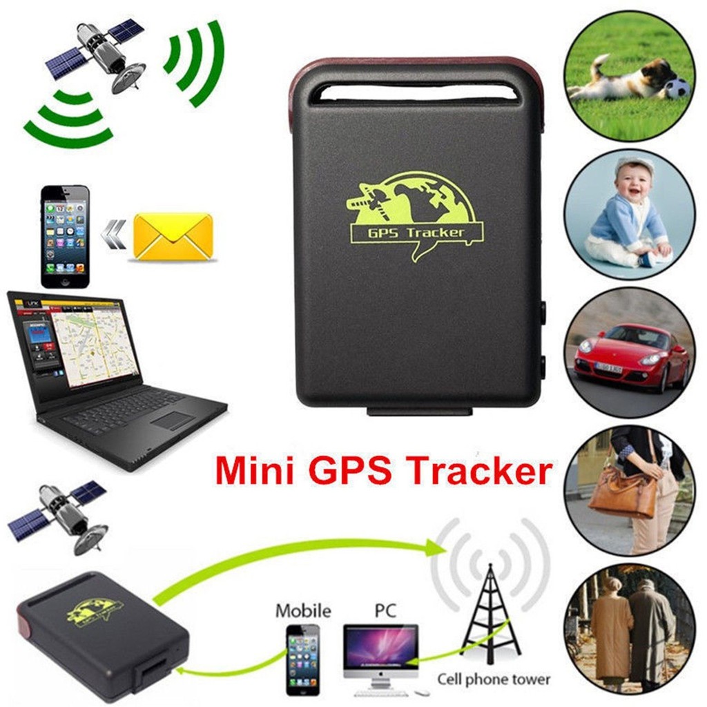 TK102 Vehicle Mini Auto Real Time GPS Tracker Gadgets GSM GPRS Tracking ...