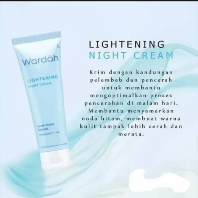 Wardah lightening night cream (night cream) | Shopee Malaysia