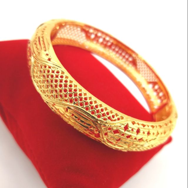 Bangle Emas Bangkok Shine Pung Store BD-27 | Shopee Malaysia