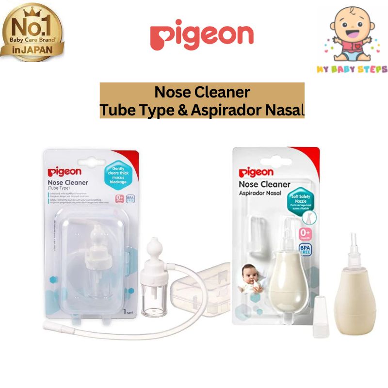 Original PIGEON Nose Cleaner Tube Baby Nasal Aspirator Nose Cleaner ...