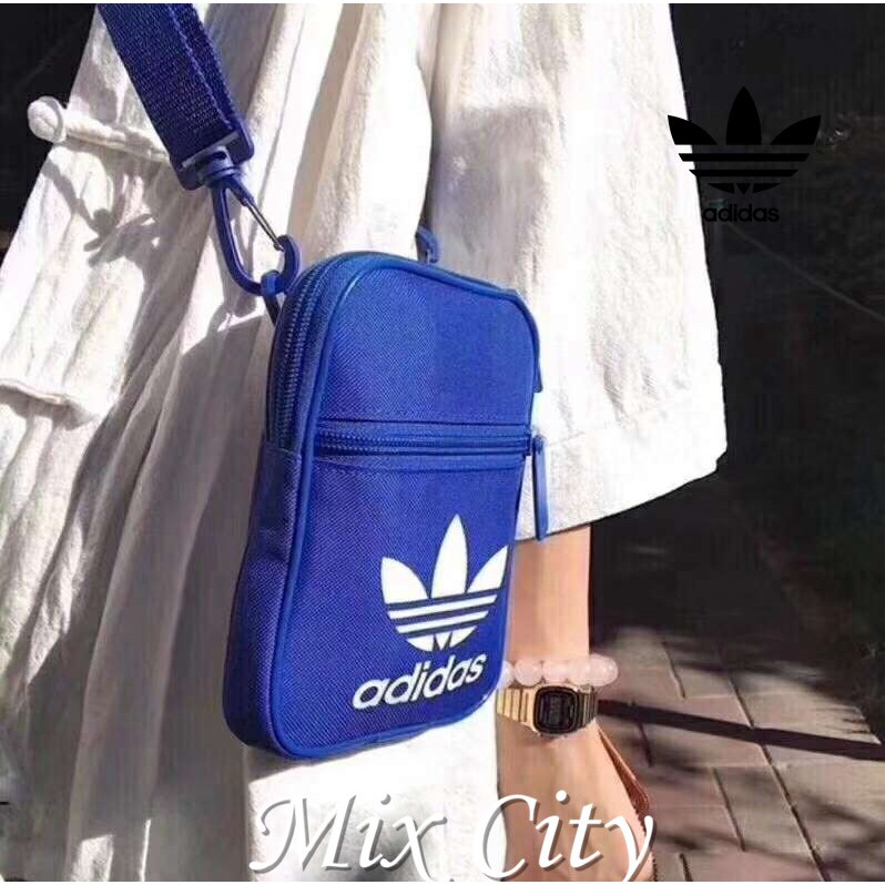 adidas messenger bag blue