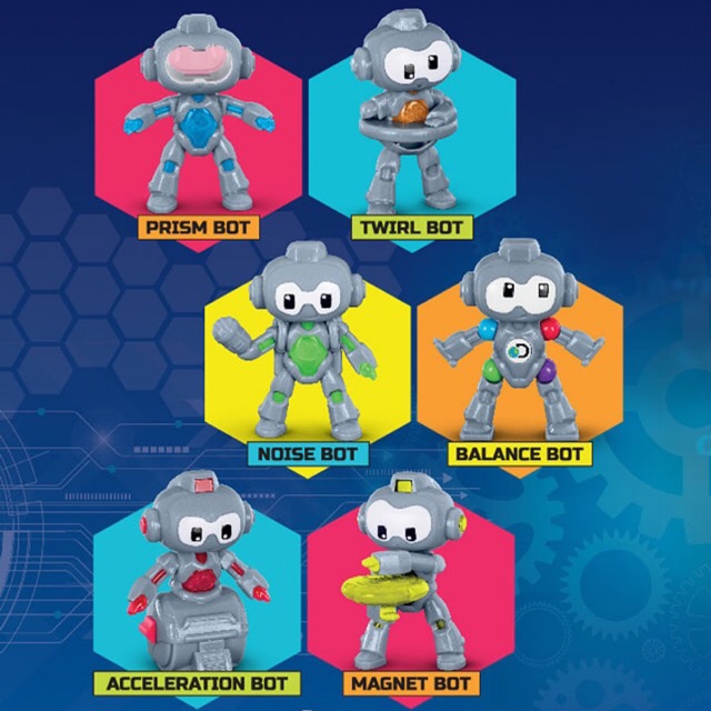 happy meal robot toys