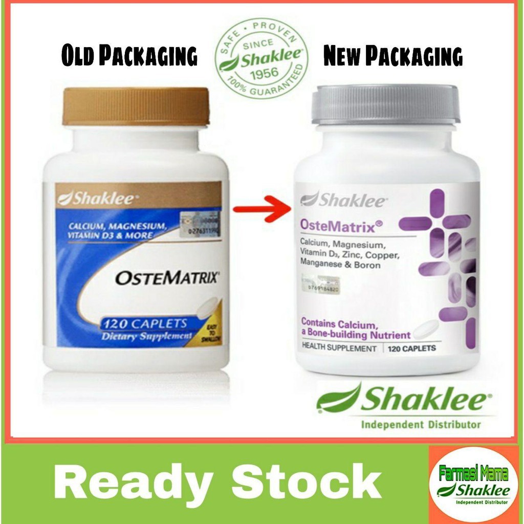 Ready Stock Promosi Hujung Tahun Sale Shaklee Ostematrix Calcium Magnesium 120 Tablets Free Gift Shopee Malaysia