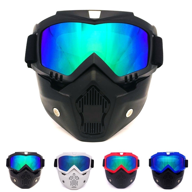 goggles and helmet