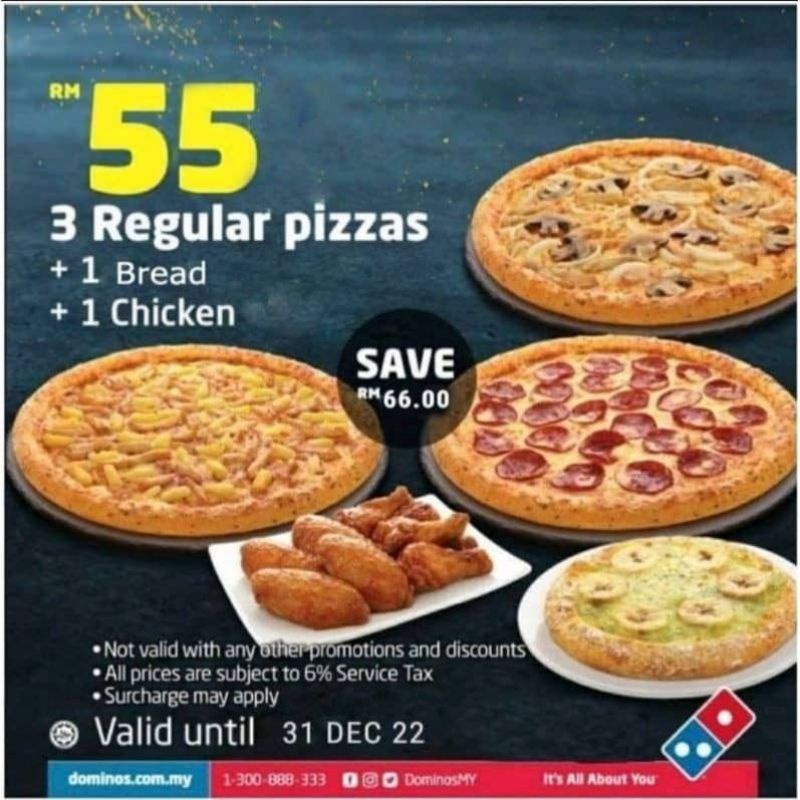 Domino pizza malaysia promotion