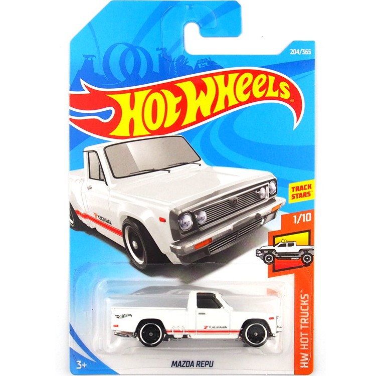 hot wheels mazda repu white