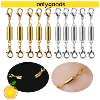 🎉ONLY🎉 5PCs/6Pcs Silver Gold Accessories DIY Extender New Magnetic Clasps