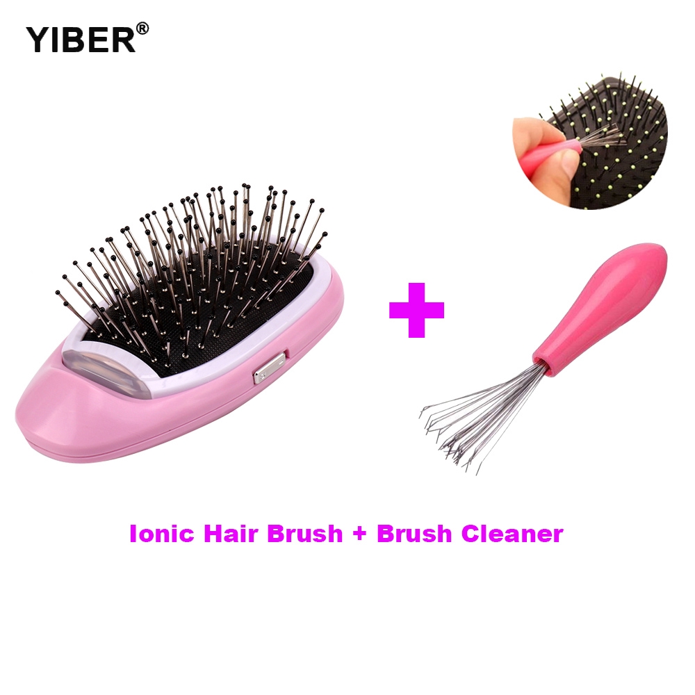 YIBER Ionic Hair Brush Portable Electric Hairbrush Anti Static Magic  Negative ion Hair Massage Comb no more frizz Hair Styler dropship | Shopee  Malaysia
