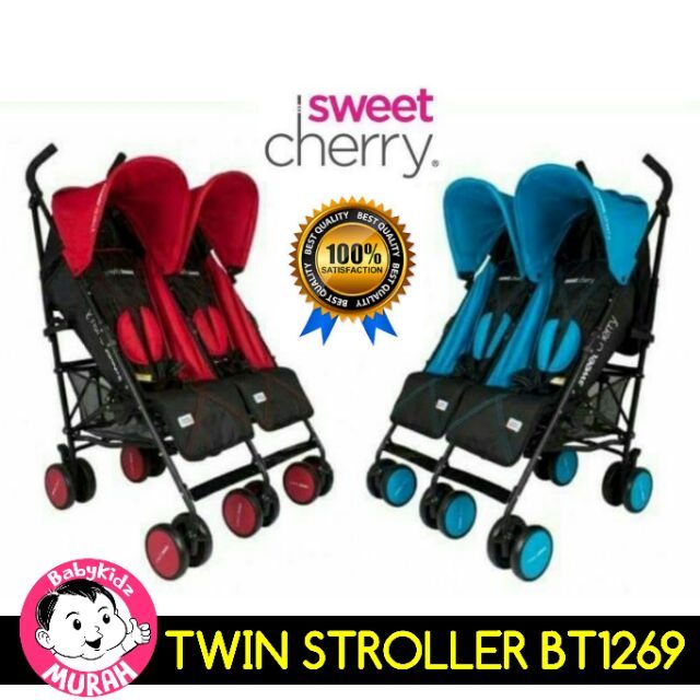 sweet cherry twin stroller