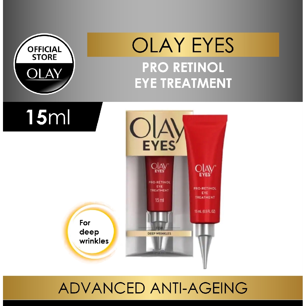 Olay ProRetinol Eye Treatment (15ml) Shopee Malaysia