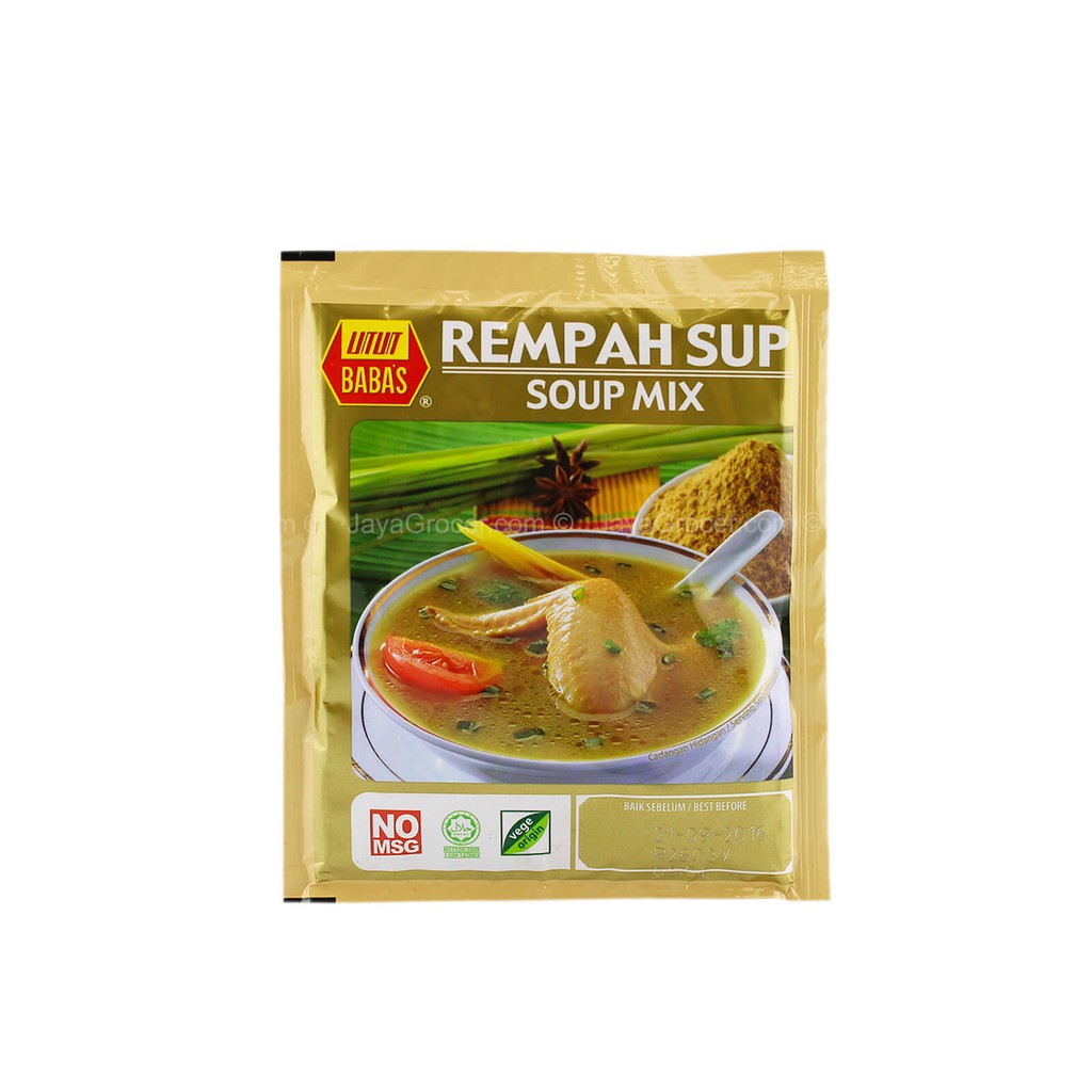 BABAS REMPAH SUP 25G | Shopee Malaysia