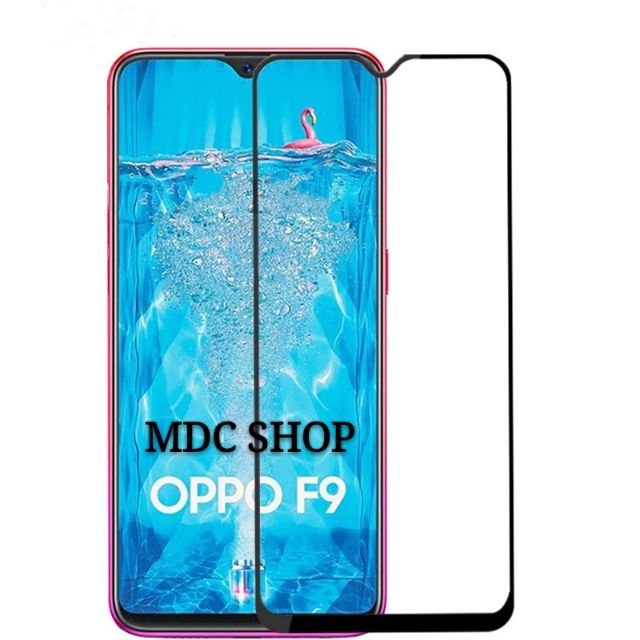 Oppo F9 F11 F11pro A7 A5s A3s A5 A9 2020 Full Cover Tempered Glass