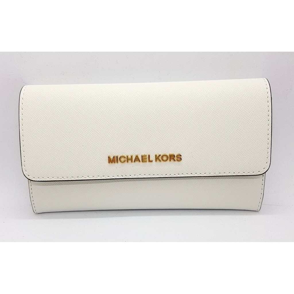 michael kors optic white wallet