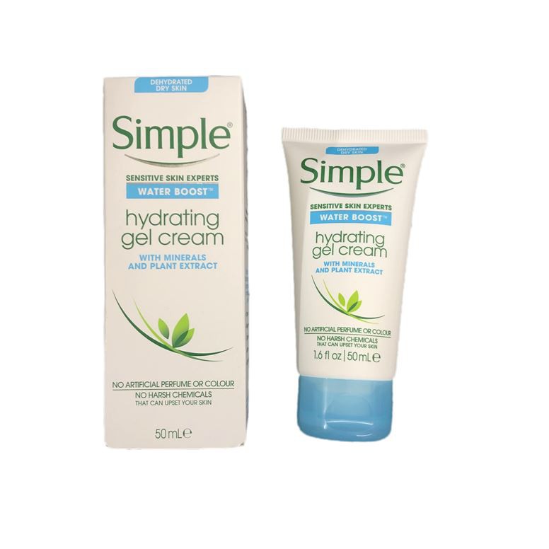 ingredients simple hydrating gel cream