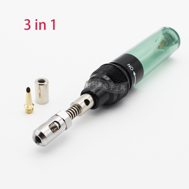 Gas Blow Torch Soldering Solder Iron Gun Butane Cordless Welding Pen Burner 8ml