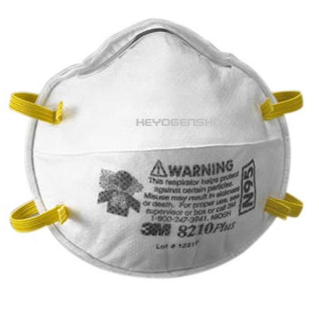 20 Pcs 3m N95 8210 Disposable Respirator Mask Topeng Jerebu Shopee Malaysia
