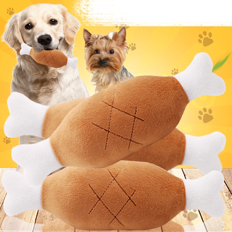 Pet supplies dog cat bone plush toy sounding toy