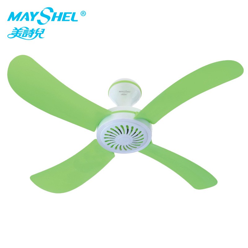 Factory Direct Low Power No Noise Beauty Poetry Mse590 Green Mini Ceiling Fan Ha