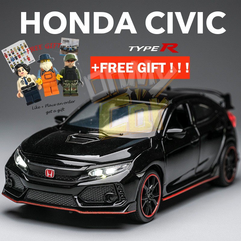 civic type r diecast model