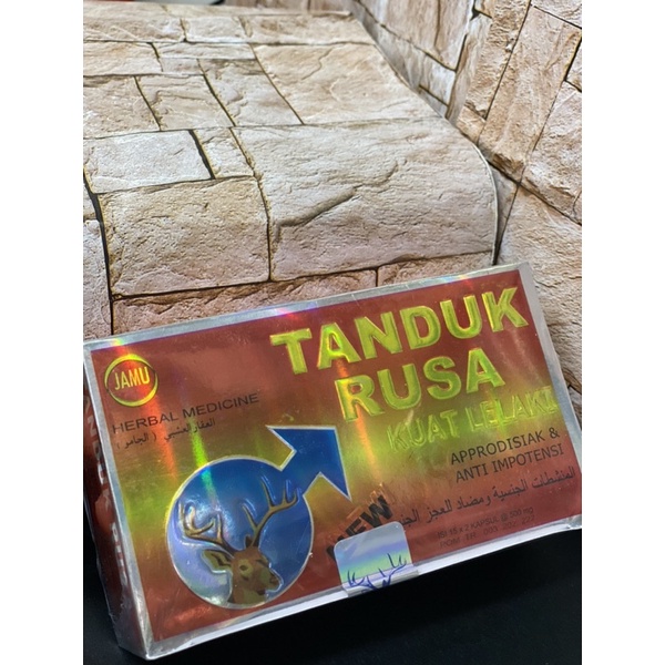 Kapsul Tanduk Rusa Obat Kuat Dan Tahan Lama 1box Original Shopee Malaysia