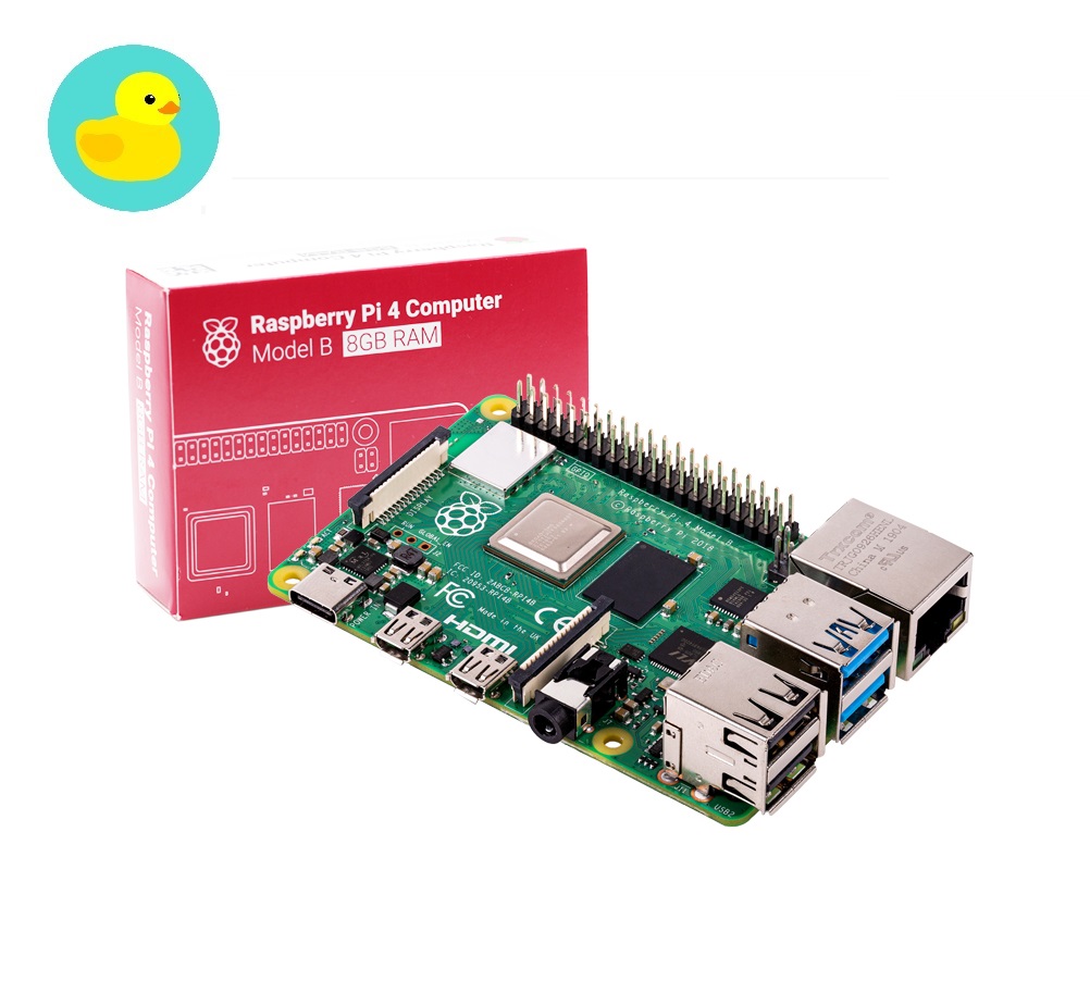 Raspberry Pi 4 Model B 2GB / 4GB / 8GB RAM Single Board Computer ...