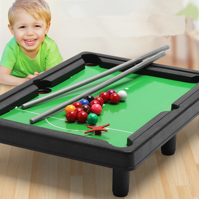Mini Tabletop Pool table Snooker Game Billiards Arcade Room Desk