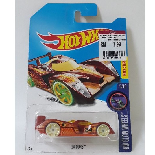 hot wheels 24 ours